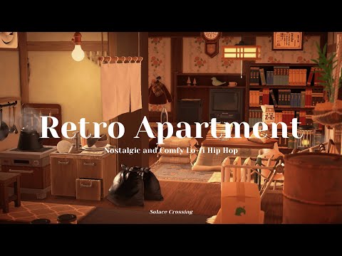 Retro Apartment 🏢｜Nostalgic and Comfy Lo-fi Hip Hop｜Study & Work Music｜Animal Crossing Ambience
