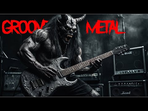 Throne of Skulls Groove Metal |  Bone-Crushing Riffs and Thunderous Power | Background Music