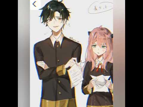 Amazing 😍 edit of Anya and Damian grown up pics  #Spyfamily #Anime Subscribe for more 🥰