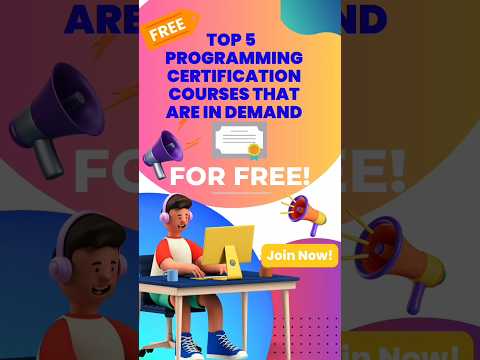 Top 5 Programming Certification Courses that are in demand #programming #course #students #college