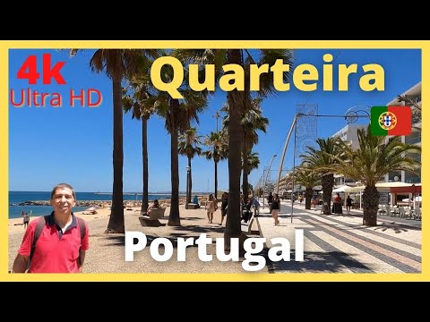 Quarteira – pleasant holiday destination in the Algarve / Portugal 4k