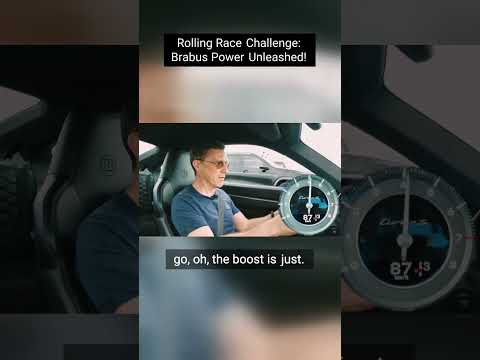 Rolling Race Challenge! ⚡ Brabus Power Unleashed in High-Speed Showdown! #Brabus #RollingRace