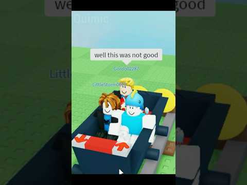 Cart Ride is so chaotic and fun #roblox #quimic #memes