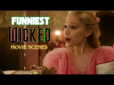 ALL Funny WICKED Movie Scenes in 6 minutes