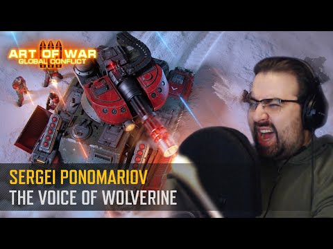 Wolverine's voicing (Art of War 3 RTS)