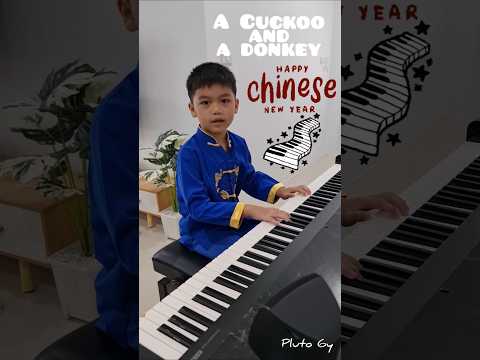 #ภูโตเล่นเปียโน🎶🐦🫏A Cuckoo And A Donkey #ChineseNewYear2025