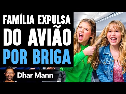 Família Expulsa Do Avião Por Briga | Dhar Mann Studios