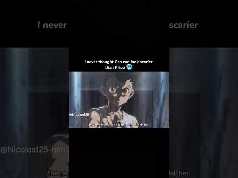Gon scear greater than kelua #hunterxhunter #anime #hxh #gon #killuazoldyck