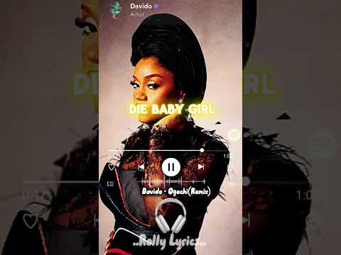 Ogechi remix by @DavidoOfficial | #shorts #davido #afrobeats #ogechi