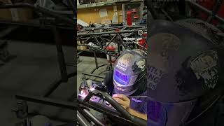 IT'S WELDING SEASON on #funnycars here at McKinney Corp. This chassis is nearing completion.