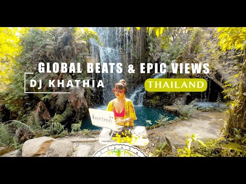 Dj Khathia live from Thailand | Organic Deep House mix | 4K #djmix 2024
