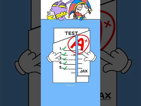 What?😵‍💫Magic Trick?😵‍💫illusion?😵‍💫Impossible?😵‍💫Pomni & Jax Animation #animation #tricks #magic