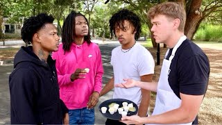 Making Strangers Eat Sperm Prank