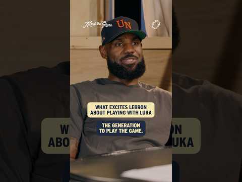 Luka breathes confidence 🔥 Episode 1 drops TOMORROW, 9am ET #lebron #stevenash #nba #shorts