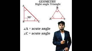 Sainik school preparation / Class 6 / Geometry / Right angle triangle #short #shorts