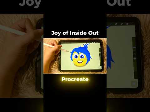 Joy of Inside Out | procreate #procreate #digitalart #digitaldrawing #digitalartist #insideout2