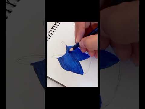 آموزش طراحی کراپ‌تاپ خاص  #FashionDesign #Sketch #Outfit #Style #Fashion