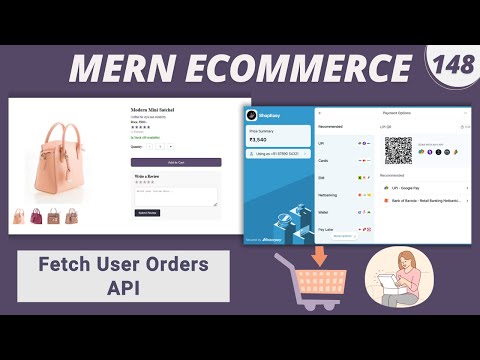 MERN Stack E-Commerce Project #148 : Get All User Orders with Fetch API