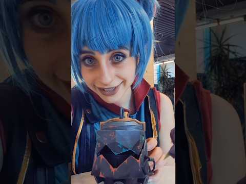 Real Arcane cafe today ! 🍰 #cosplay #leagueoflegends #arcane