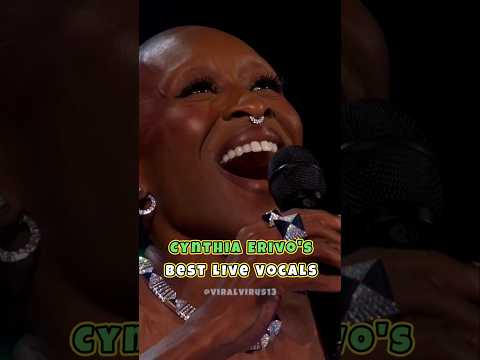 Cynthia Erivo's BEST Live Vocals