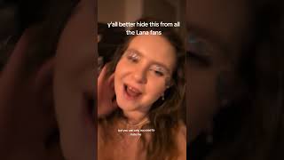 All the Lana fans will go crazy. #lanadelreymusic #lanadelreyfans #newmusicfriday