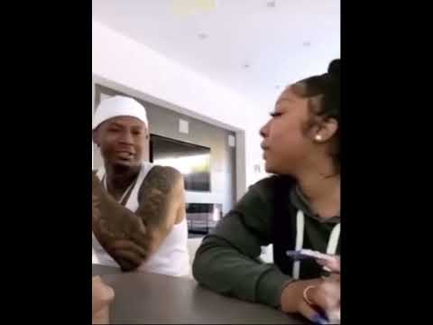 Ari teaching Moneybaggyo how to pronounce music 😂😂😂