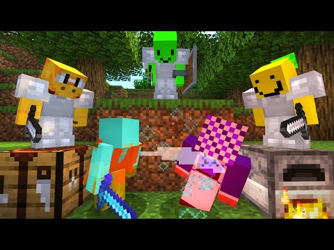 Minecraft Slayer VS 3 Hunters