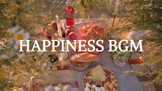 Happy Music : Morning Cafe BGM - Relaxing Music | 행복한 노래, 산책할 때, 과제할 때, 기분 좋은 음악