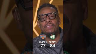 Paul explains how he was feeling the moment the Celtics lost Game 2 😂#Boston #Celtics #NBAPlayoffs