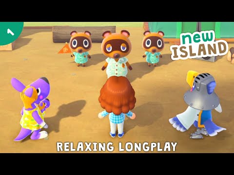 Starting A New Island 🍃 Animal Crossing New Horizons 🍃 Cozy ASMR Gaming To Fall Asleep To