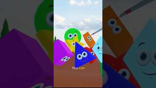 We are shapes #shapes #learnshapesforkids #learnshapes