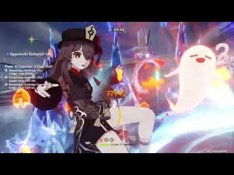 FASTEST C1 HU TAO IN THE WORLD? 3.5 Abyss top half continuous speedrun 68s