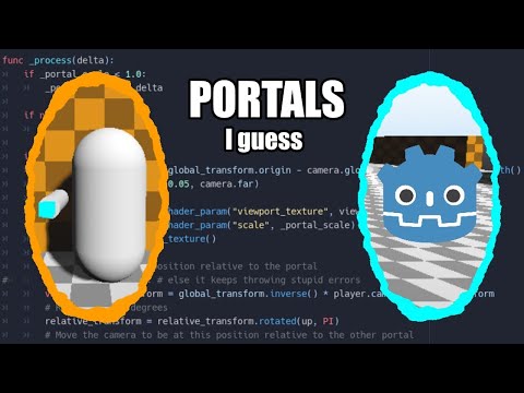 I Made a Portal Gun in Godot