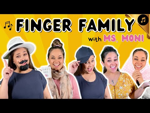 Finger Family Song | Nursery Rhymes & Songs For Children | Educational Videos For Kids | Ms. Moni