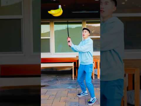 Fruit Ninja In Real Life!