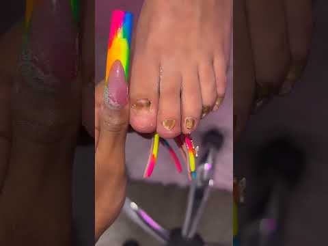 Nail Transformation 😍 #nailart #nails #nailtutorial #nailtech
