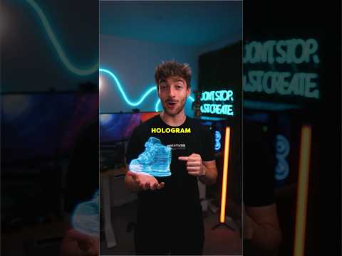 the hologram effect #videoediting #videotutorial #videoeffects
