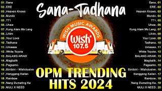 Newest OPM Love Songs 2024 ❤️ Best OPM Songs Live On Wish 107.5 ❤️ Kung Alam Mo Lang, Sana