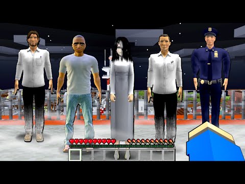 恐怖の幽霊に呪い殺されるマインクラフト…😱【マイクラ】ぽっぴんず