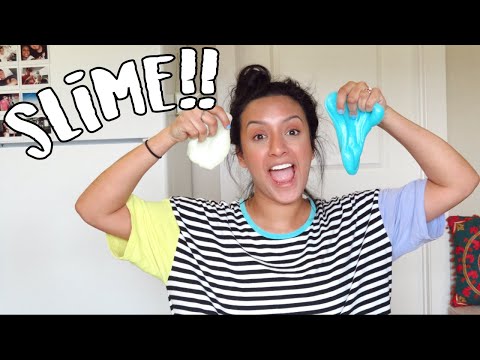 MAKE SLIME WITH ME!!!