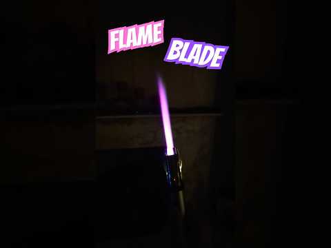 NEW Pink Flamethrower Lighter! #lighter #fire #cool #viralvideo #shortsfeed