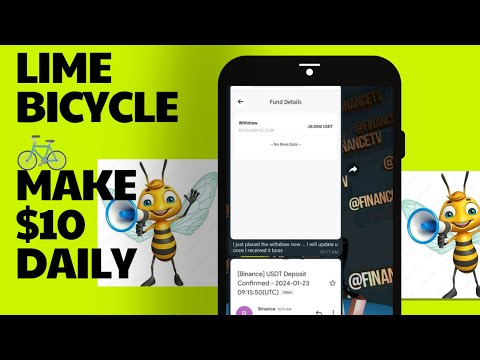 LIME BICYCLE 🚲| | How it works | | How to withdraw