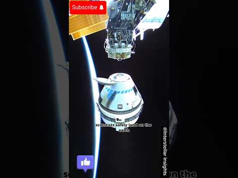 how scientists land on earth after a mission. #space #universe #scientist #rocket #education