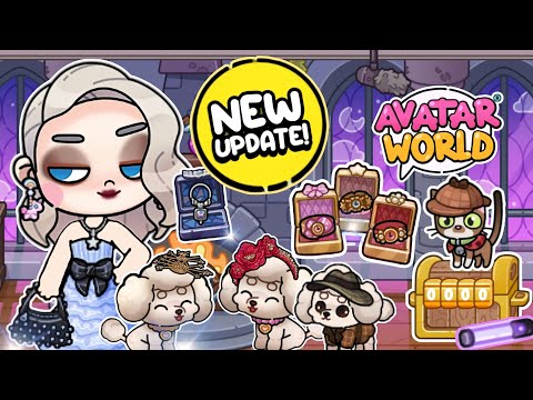 MOVIE STUDIO BUGS AND SECRETS !!!! ✨NEW BIG POODLE + NEW GIFT THIS MONTH IN AVATAR WORLD PAZU ❤️❤️