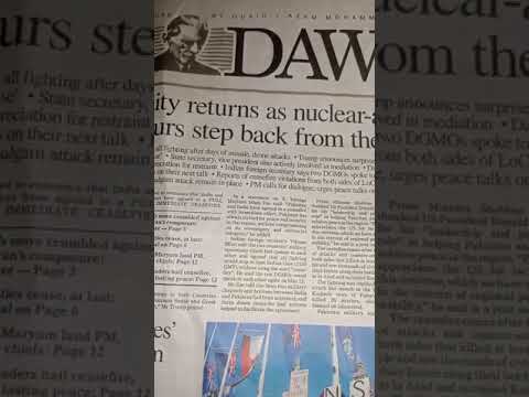 Todays Dawn Newspaper