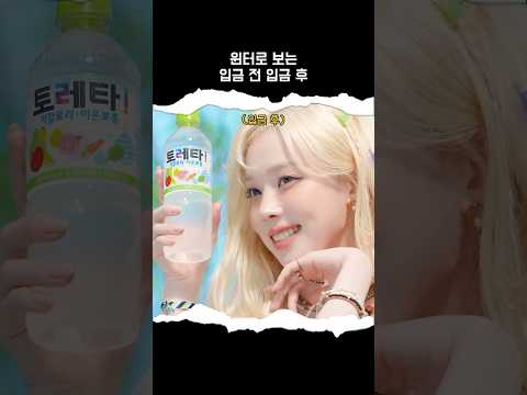 [에스파] 윈터로 보는 입금 전 후 ㅋㅋ