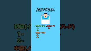 If you choose the same as me, please take a cold bath! #Quiz #Mini game #Killing time