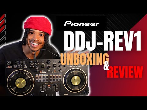 Best Beginner DJ Controller ?! Pioneer DJ DDJ-REV1 Unboxing, Tutorial & Review
