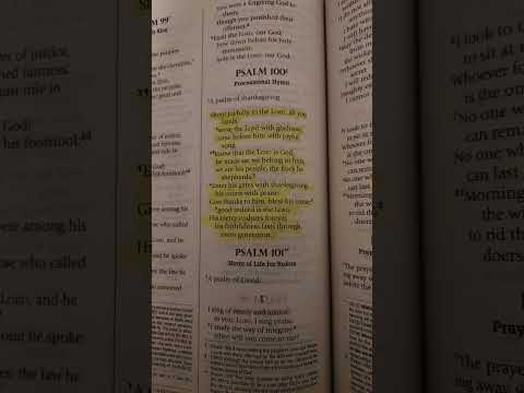 Psalm 100 #bible #catholic #psalms
