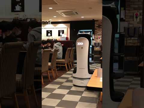 How are restaurants in Japan coping with the labor shortage? #robot